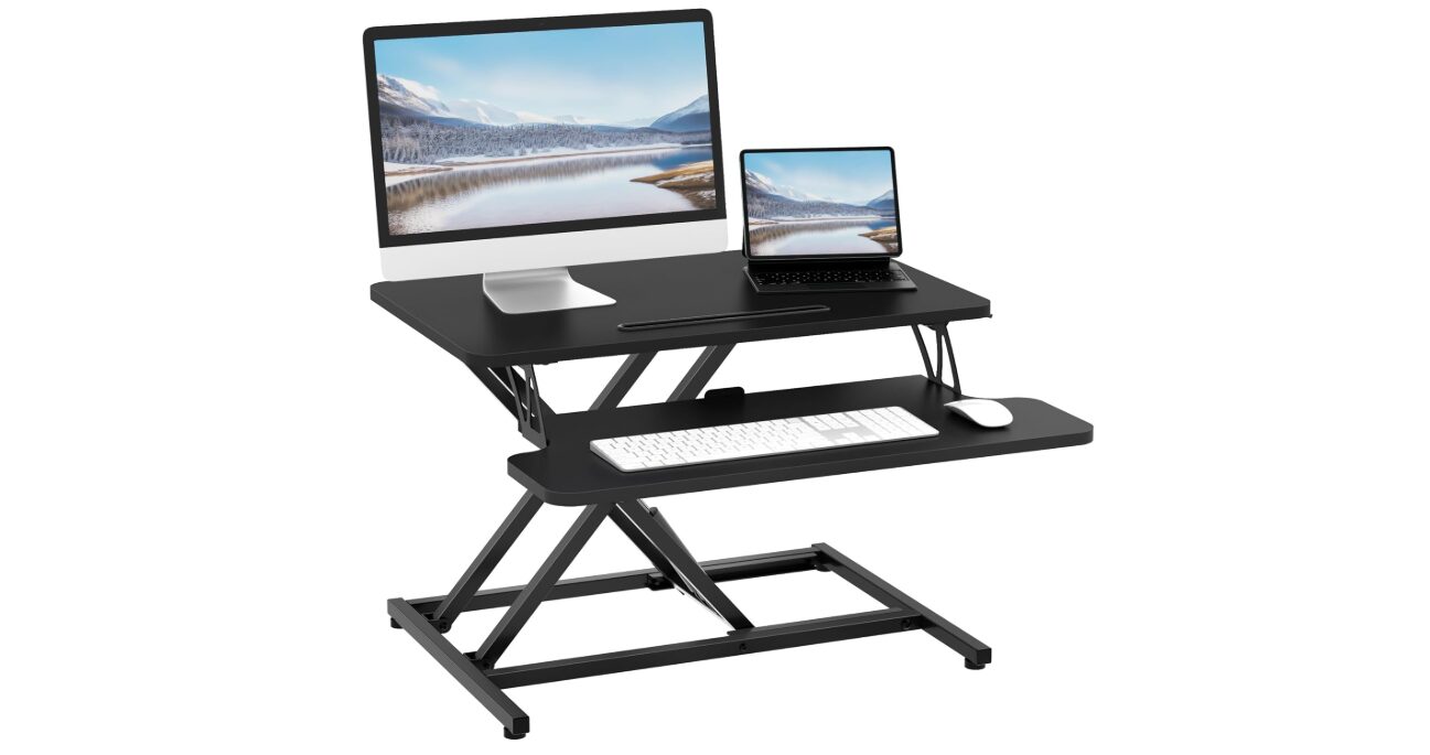 Amazonで買った卓上スタンディングデスクレビュー！